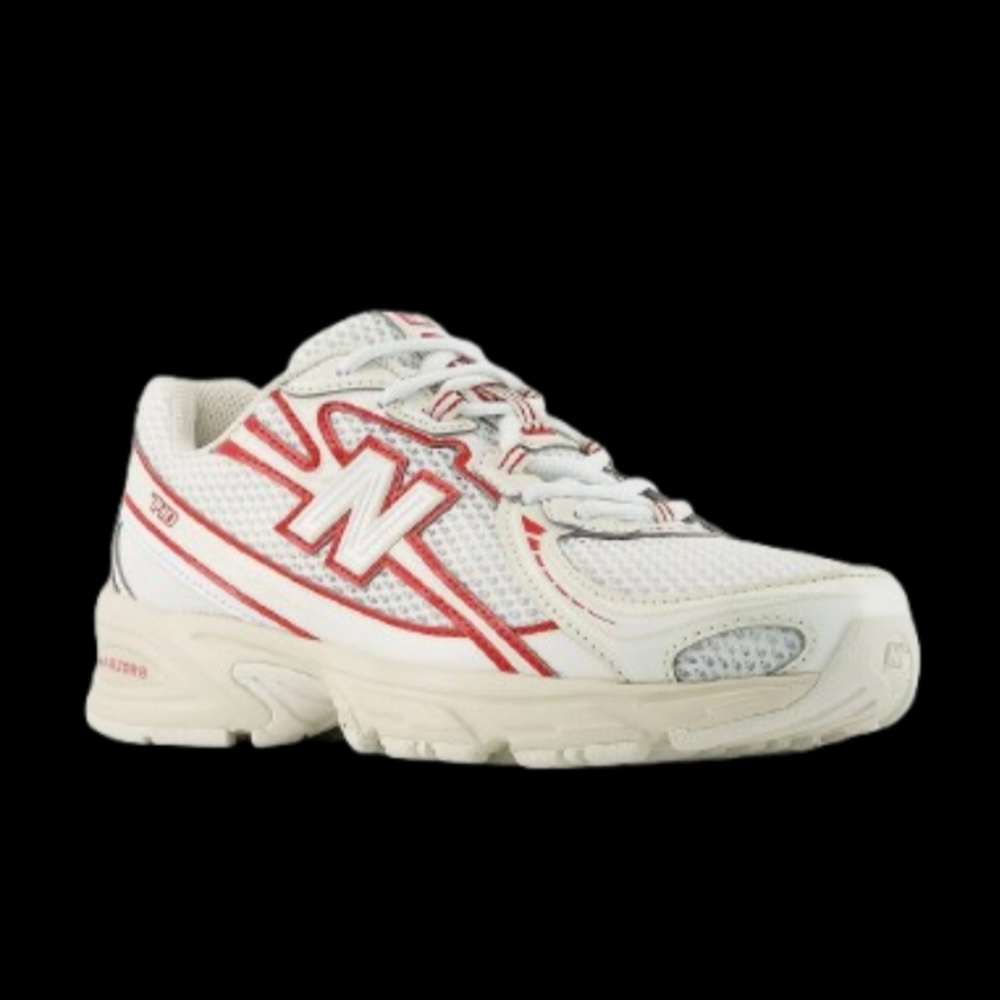 New Balance 740v2 X Calia The Merlot Collection Womens/Mens Linen Cream Red